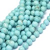 Natural Magnesite Beads Strands G-F604-04-10mm-1