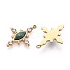 Natural African Jade Faceted Horse Eye Pendants STAS-N109-161G-2