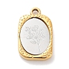 304 Stainless Steel Pendants STAS-F303-B08-1