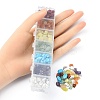 84~91G 7 Styles Chakra Natural & Synthetic Gemstone Chip Beads Strands G-YW0001-30-3