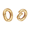 2Pcs 925 Sterling Silver Spring Gate Rings STER-PH0005-02-1
