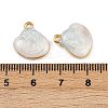 304 Stainless Steel Enamel Pendants STAS-U057-11G-A-5