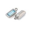 304 Stainless Steel Charm STAS-L022-242P-12-2