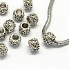 Alloy European Beads PALLOY-S079-069AS-1