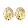 Ion Plating(IP) 304 Stainless Steel Stud Earrings for Women EJEW-B050-17G-02-1