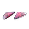 Transparent Resin Pendants RESI-Q216-001H-2
