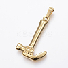 Ion Plating(IP) 304 Stainless Steel Pendants STAS-K162-017G-2