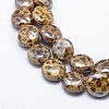Eco-Friendly Glazed Porcelain Beads PORC-P027-B07-2