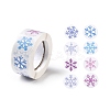 Christmas Themed Flat Round Roll Stickers LS-DIY-B045-04B-1