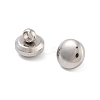 Non-Tarnish 202 Stainless Steel Charms Flat Round Charm STAS-B072-07P-02-1