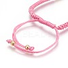 Nylon Cord Braided Bead Bracelets Making BJEW-F360-F01-3