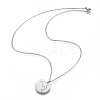 Non-Tarnish 304 Stainless Steel Pendant Necklaces NJEW-Z006-01P-4