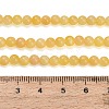 Natural Yellow Calcite Beads Strands GG-CBAA3AB-02-4mm-4