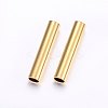 304 Stainless Steel Tube Beads STAS-O098-07G-05-1