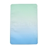 Two Tone Rectangle Plastic Zip Top Gift Bags OPP-C003-01D-02-1