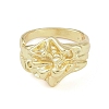 304 Stainless Steel Open Cuff Rings for Women RJEW-H229-02G-05-2