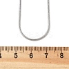 Non-Tarnish 304 Stainless Steel Snake Chain Necklaces LS-NJEW-L160-010P-2