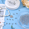100Pcs 201 Stainless Steel Tube Bails STAS-SC0010-75-4