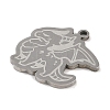 Non-Tarnish 201 Stainless Steel Pendants STAS-C095-34P-2