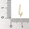 304 Stainless Steel Letter Connector Charms LS-STAS-M108-01G-10-3