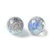 Two Tone Transparent Acrylic Beads OACR-D304-02C-2