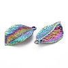 Rainbow Color Alloy Pendants PALLOY-S180-293-NR-3