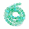 Synthetic Moonstone Beads Strands G-E573-01B-17-3