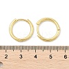 Brass Huggie Hoop Earrings KK-D160-55G-4