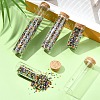15Pcs 3 Styles Glass Cork Bottles Ornament DIY-YW0016-09-5
