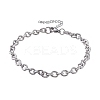 304 Stianless Steel Cable Chain Bracelet Making STAS-CJ0001-137-1