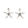 Rack Plating Alloy Pendants FIND-Q108-03AS-1