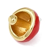 Brass Enamel Pendants KK-R224-15C03-G-2