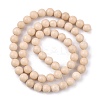 Natural Fossil Beads Strands LS-G-E110-6mm-2-6