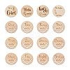 Basswood Milestone Cards WOOD-TA0002-44-1