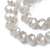 Electroplate Glass Beads Strands EGLA-A034-J4mm-A15-2