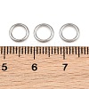 304 Stainless Steel Closed Jump Rings STAS-G393-06P-07-2