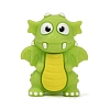 Dinosaur Food Grade Silicone Focal Beads SIL-A009-01A-1