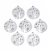 Non-Tarnish 201 Stainless Steel Pendants STAS-N091-71-1