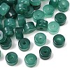 Two-Color Opaque Acrylic Imitation Gemstone Beads AC-CBA3EFE-02S-1