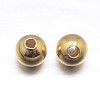Round 925 Sterling Silver Spacer Beads STER-M103-04-4mm-G-1