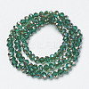 Electroplate Glass Beads Strands EGLA-A034-T2mm-J01-2