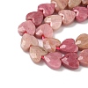 Natural Rhodonite Beads Strands G-D316-B06-3
