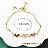 Adjustable Box Chain Slider Bracelets FS-WG29C47-07-2
