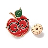Teacher's Day Theme Rack Plating Light Gold Alloy Brooches JEWB-Z016-01KCG-03-3