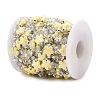 Handmade Porcelain Bead Flower Chains CHS-T006-26-2