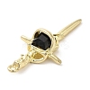 Alloy Rhinestone Pendants LS-PALLOY-P294-02G-03-3