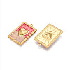 Ion Plating(IP) 304 Stainless Steel Pendants X-STAS-N107-05A-G-2