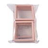 5Pcs Square Transparent PE Thin Film Suspension Jewelry Display Box CON-FS0001-19A-6