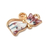 Alloy Enamel Pendants ENAM-T011-139G-2