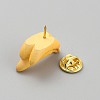 Resin Alloy Lapel Pin Backs for Backpack Clothes JEWB-CJC0008-01J-2